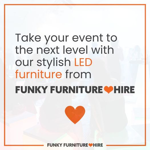 Take your event to the next level with our stylish LED furniture